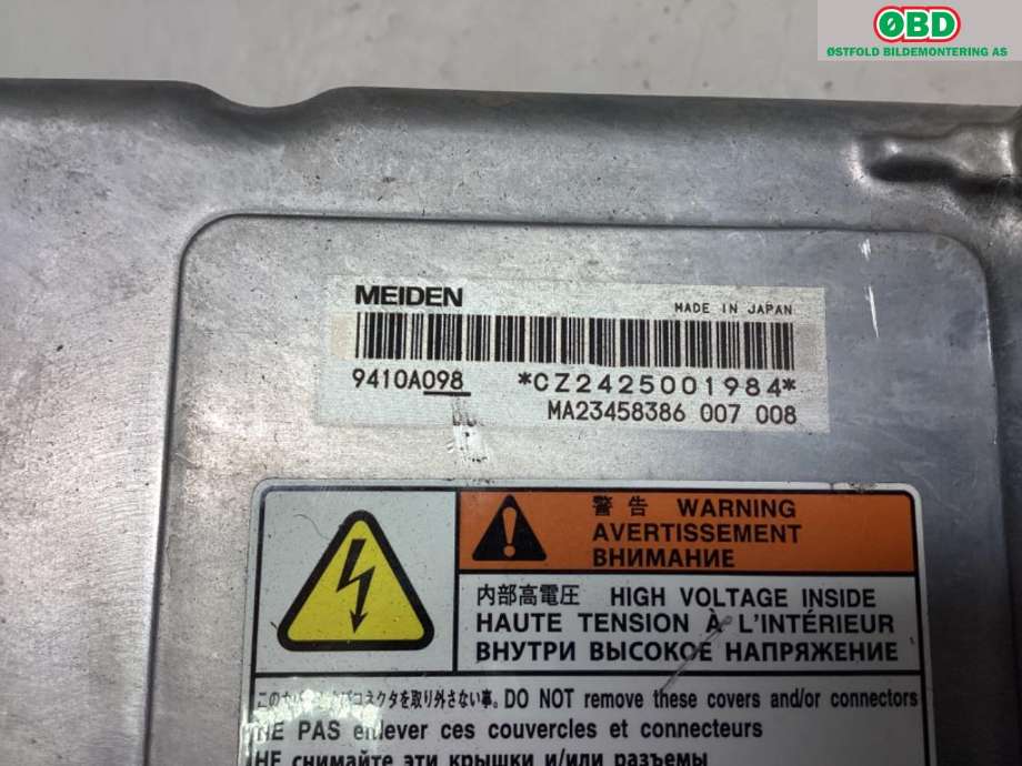 Inverter elbil til Mitsubishi Outlander 2012-2015 (Type III, Fase 1)  (|9410A098)