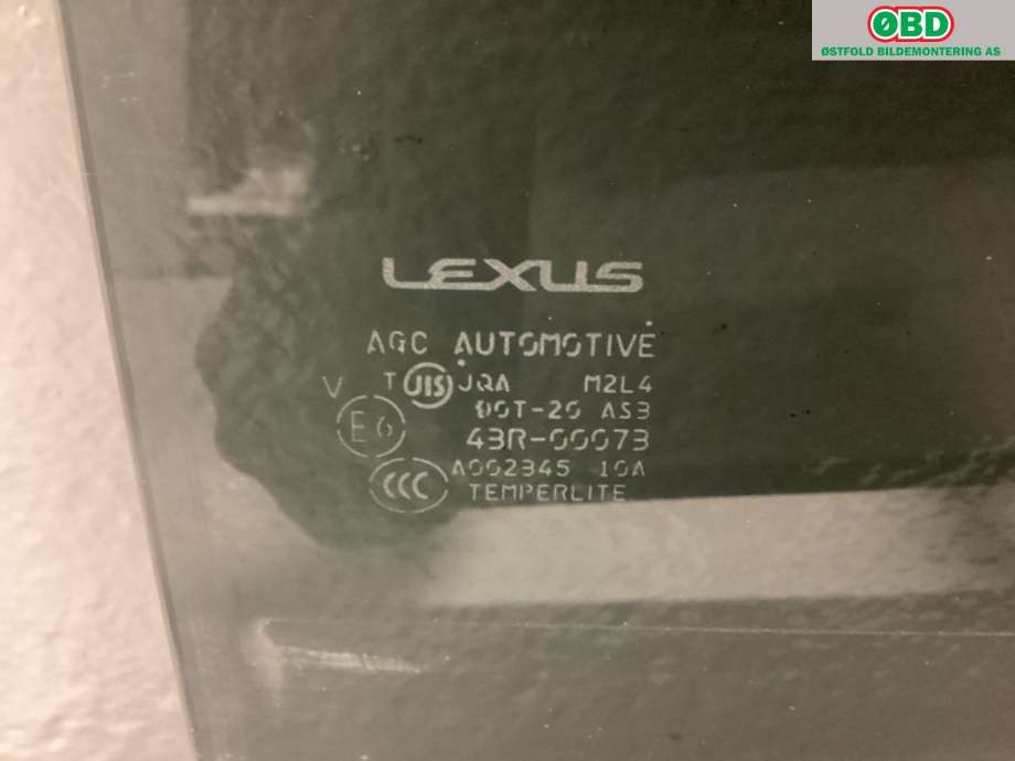 Siderute høyre bak til Lexus RX 2009-2015 (Type III) (AL10) (AL10) (LEXUS|6810348100|)
