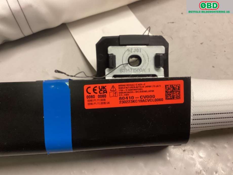 Airbag gardin venstre til Kia EV6 2021-->> (KIA EV6 GT KOMBI|80410CV000|)