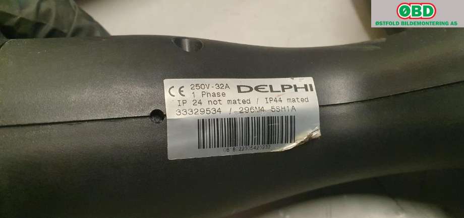 Batterilader kabel til Nissan Leaf 2018-->> (Type II)  (NISSAN|296M45SH1A|)