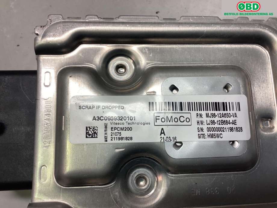 Styreenhet diverse til Ford Mustang Mach-e 2020-->> (FORD|2502229||MJ98-12A650-VA)