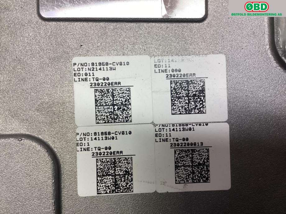 Diverse deler til Kia EV6 2021-->> (KIA EV6 GT KOMBI|91958CV210||91958CV610)