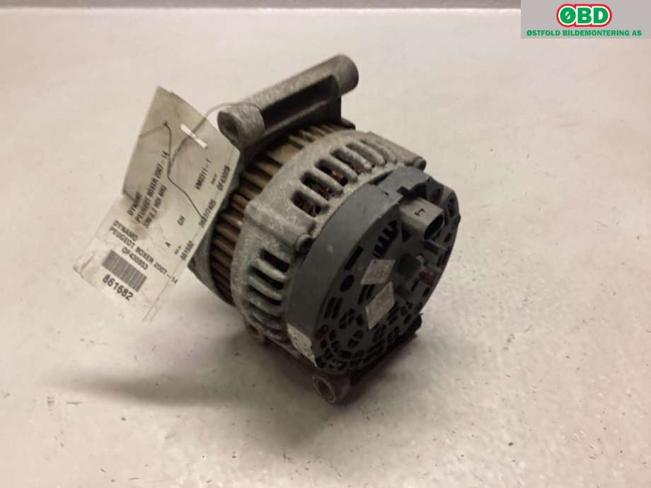 Dynamo til Peugeot Boxer 2007-2013 (Type III, Fase 1)  (PEUGEOT|5705 EA|)