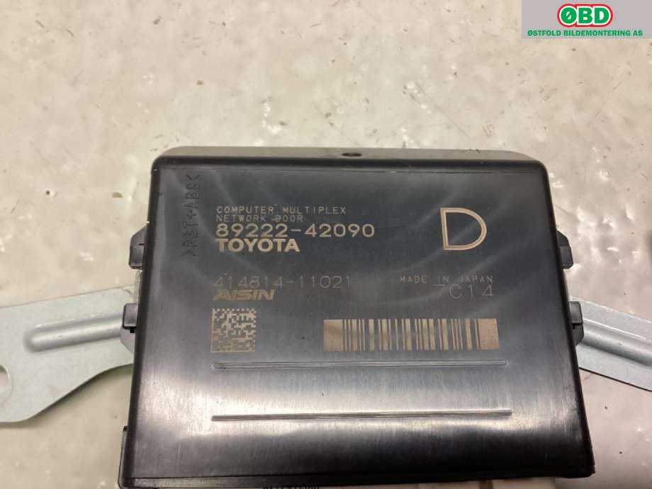 Styreenhet elektrisk bakluke til Toyota RAV4 2016-2019 (Type IV, Fase 2)  (TOYOTA|8922242090|)