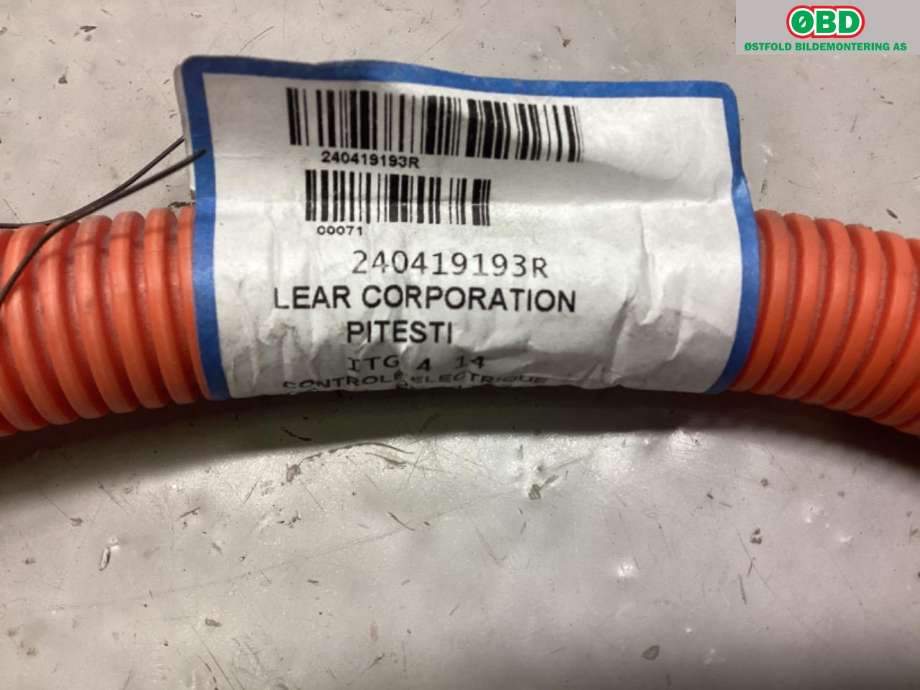 Kabel høy volt (HV) hybrid til Renault Zoe 2013-2019 (Fase 1)  (RENAULT||240419193R)