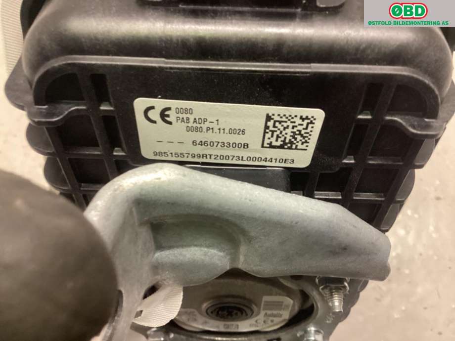 Airbag passasjer til Renault Zoe 2013-2019 (Fase 1)  (RENAULT|985155799R|)