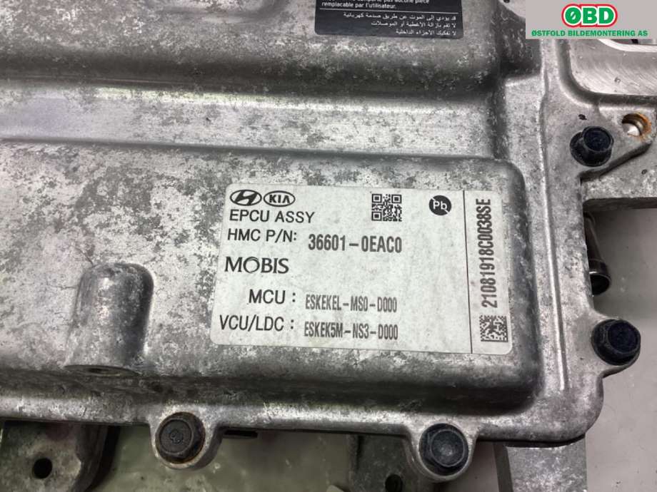 Inverter elbil til Kia e-Soul 2019-->> (Type III) (KIA|366010EAC0|)