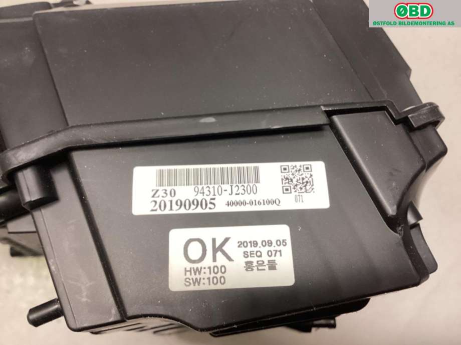 Instrumentpanel til Kia e-Soul 2019-->> (Type III)  (KIA|94310J2300|)