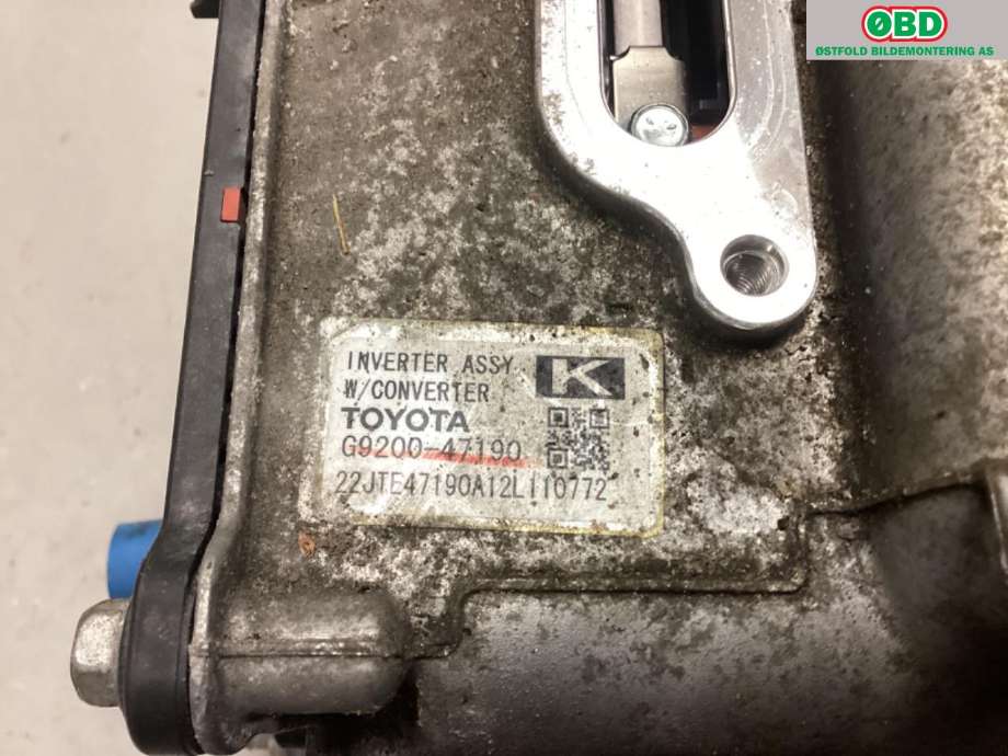 Inverter elbil til Toyota Auris 2013-2015 (Type II, Fase 1)  (TOYOTA|G920049025|)