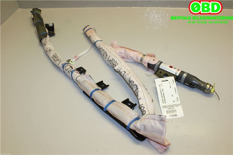 Airbag gardin venstre til Nissan Navara 2016-->> (D23) (D23) (NISSAN||HSAB31009|0589P1000533)