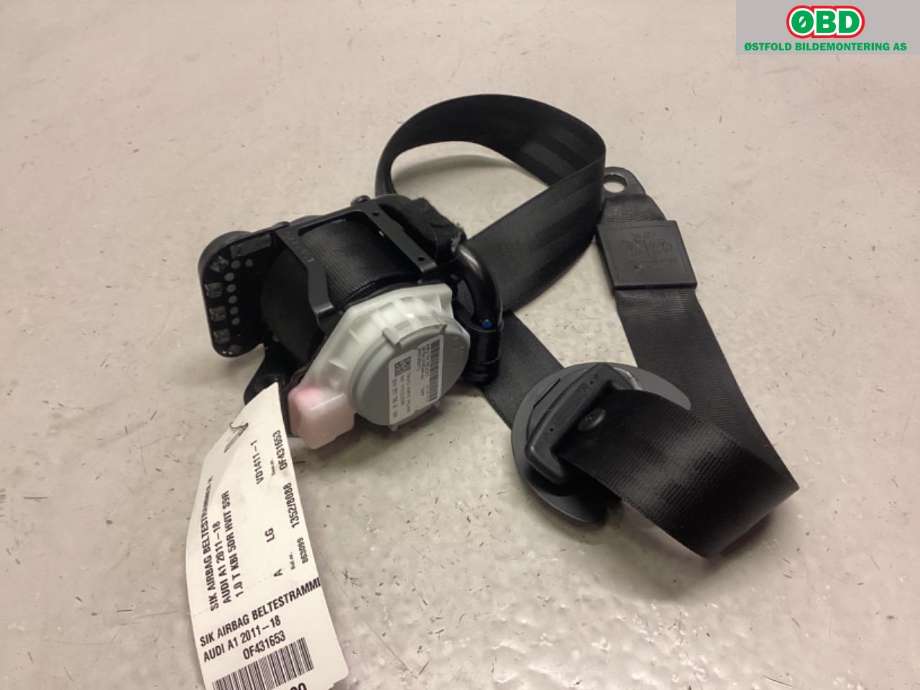 Airbag beltestrammer til Audi A1 2015-2018 (Type I, Fase 2) (AUDI|8X4 857 706 B||8X4857706B)