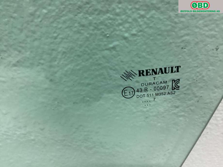 Siderute venstre foran til Renault Clio 2016-2019 (Type IV, Fase 2) (RENAULT|803015079R|)