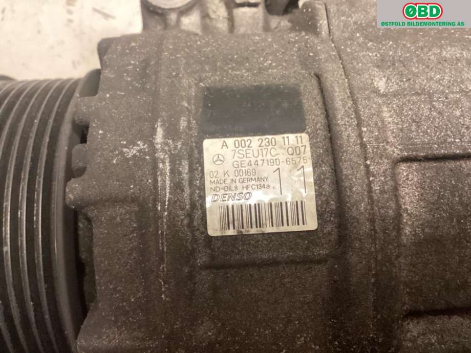 Aircondition kompressor til Mercedes S-Klasse 2005-2013 (W221) (W221) (MERCEDES|A 002 230 11 11||0022301111)