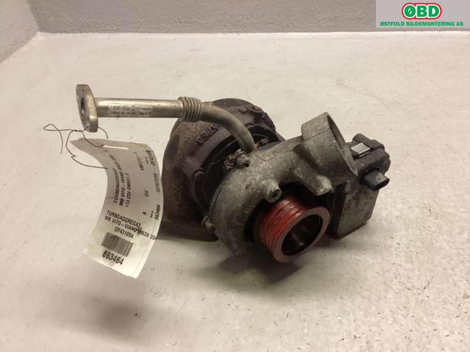 Turbo til Mercedes Vito/Viano 2010-2014 (Fase 2) (W639) (W639) (MERCEDES|A 651 090 11 80|)
