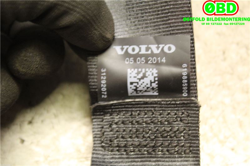Airbag beltestrammer til Volvo V40 2012-2019  (VOLVO|31292072|)
