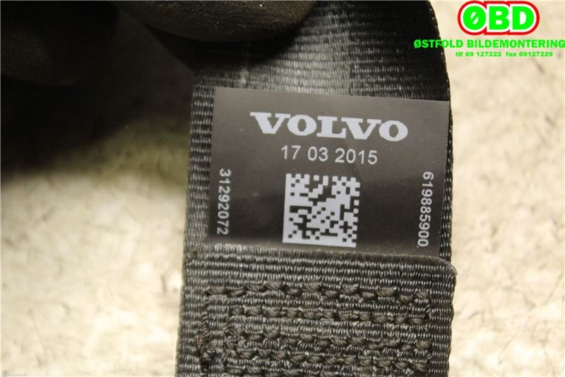Airbag beltestrammer til Volvo V40 2012-2019  (VOLVO|31292072|)