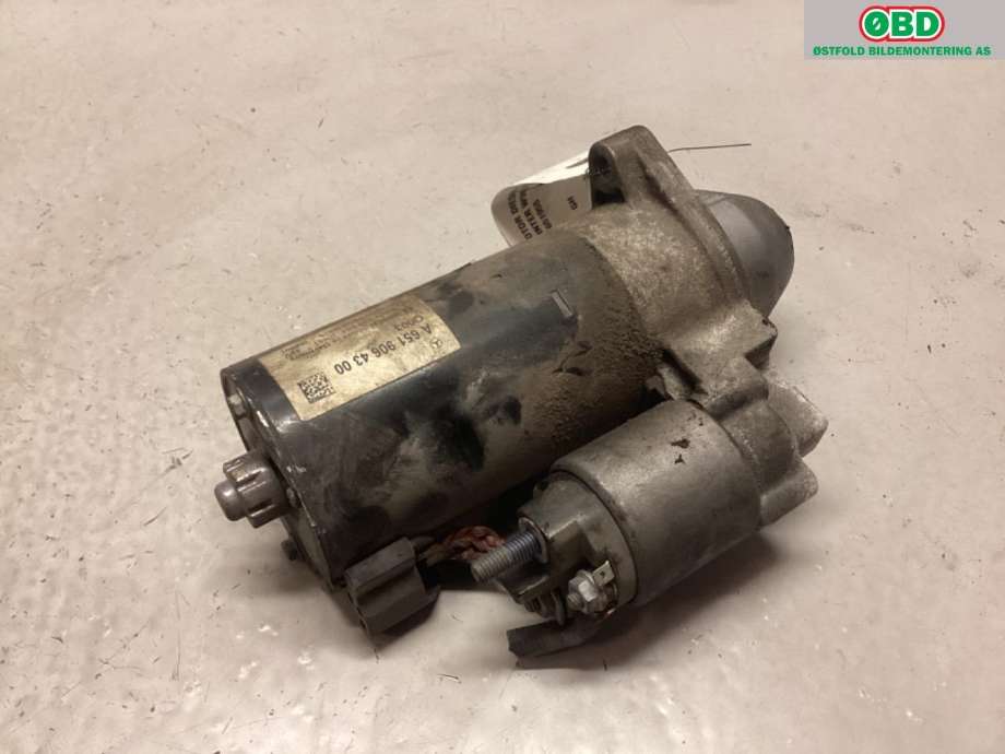 Starter diesel til Mercedes Sprinter 2013-2018 (Fase 2) (906) (906) (MERCEDES|A 651 906 43 00|)