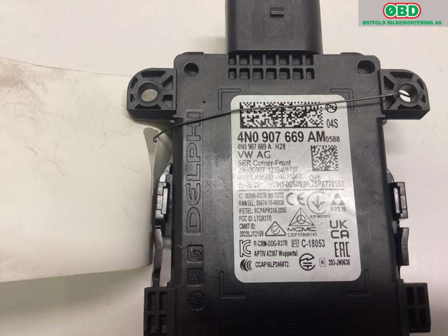 Sensor radar til Audi Q8 2019-->> (Audi Q8 60 TFSI hybr|4N0 907 669 AM|)