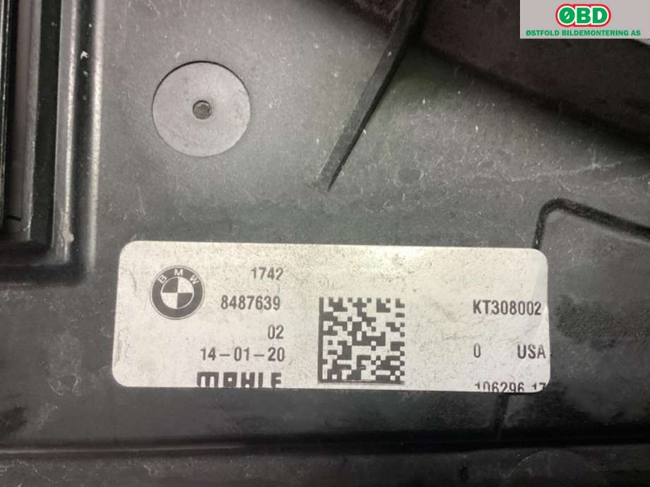 Kjølevifte til BMW X3 2017-->> (G01) (G01) (BMW|17 42 8 472 321|)