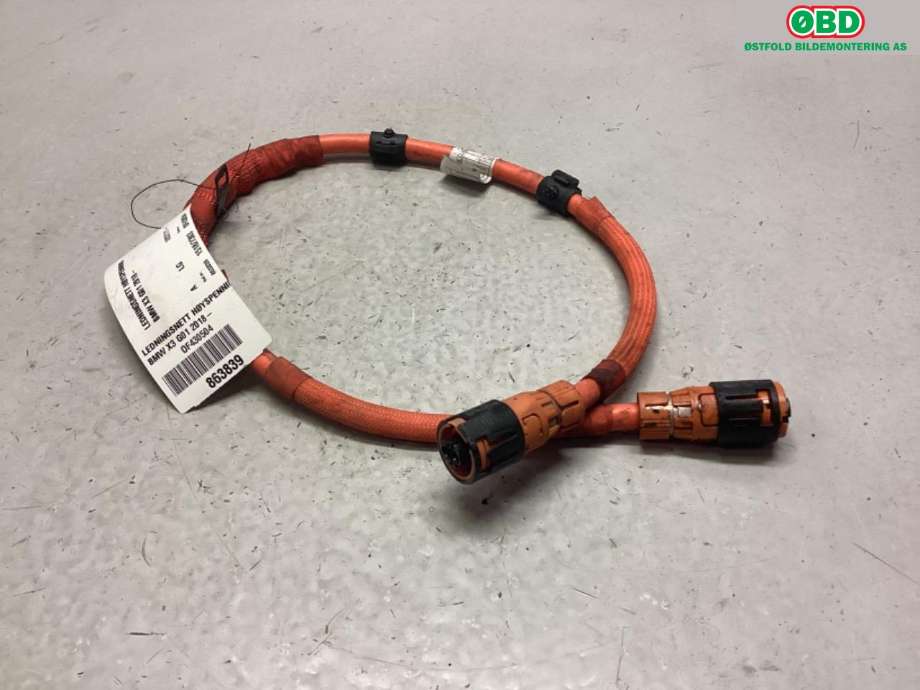 Kabel høy volt (HV) hybrid til BMW X3 2017-->> (G01) (G01) (BMW|61 12 8 485 585|)