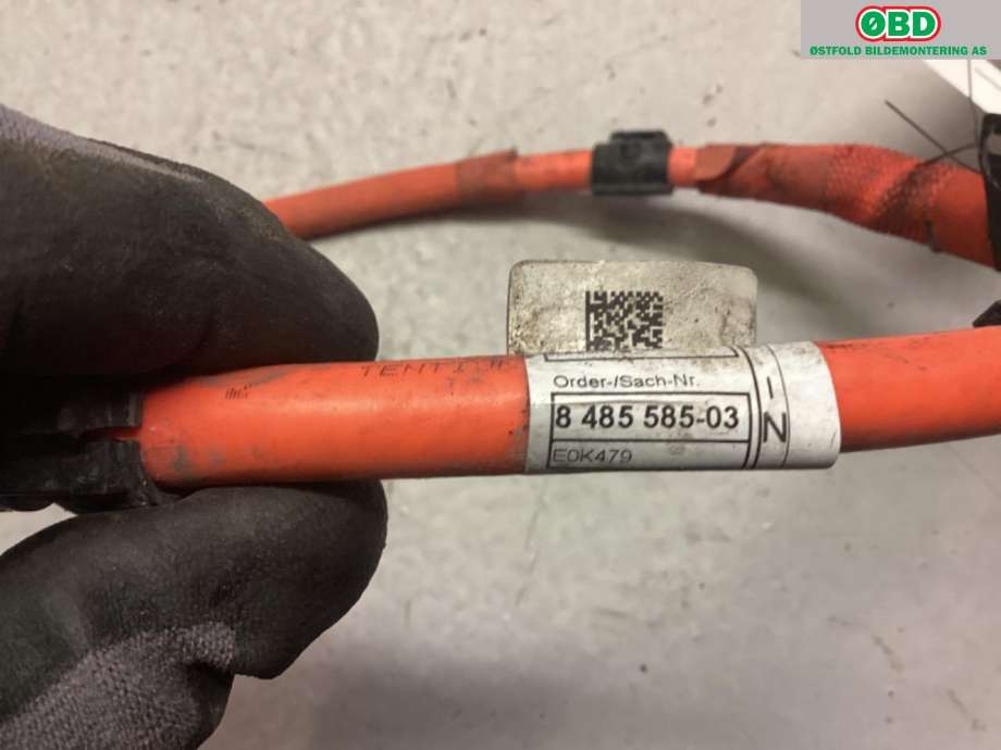 Kabel høy volt (HV) hybrid til BMW X3 2017-->> (G01) (G01) (BMW|61 12 8 485 585|)