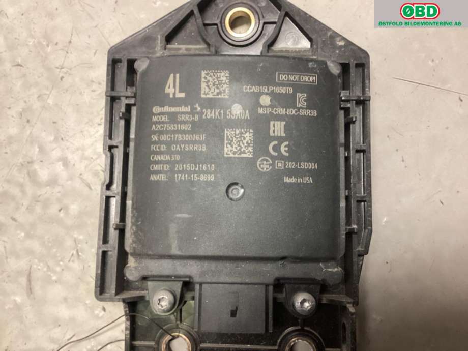 Sensor radar til Nissan Leaf 2018-->> (Type II) (NISSAN|284K15SA0A|)