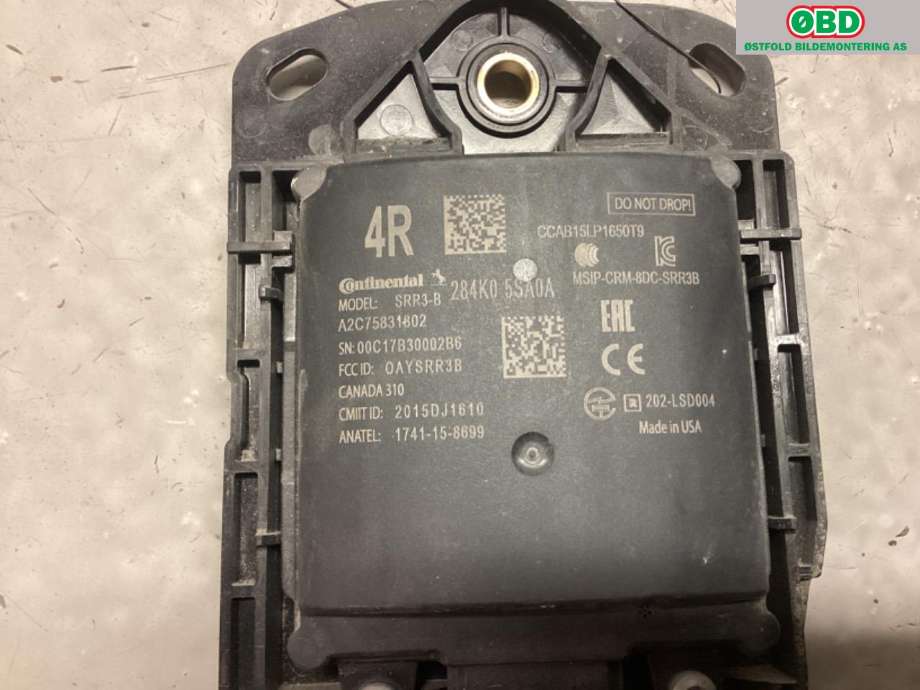 Sensor radar til Nissan Leaf 2018-->> (Type II) (NISSAN|284K05SA0A|)