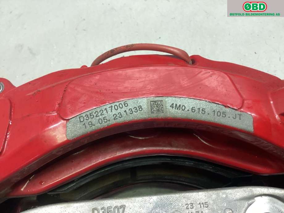 Bremsecaliper venstre foran til Audi Q8 2019-->>  (Audi Q8 60 TFSI hybr|4M0 615 107 CA|)