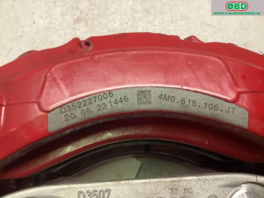 Bremsecaliper høyre foran til Audi Q8 2019-->>  (Audi Q8 60 TFSI hybr|4M0 615 108 CA|)