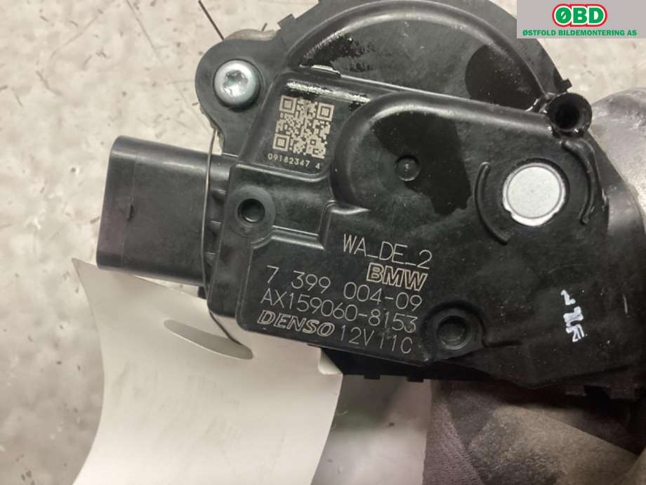Viskermotor frontrute til BMW X3 2017-->> (G01) (G01) (BMW||7399004)