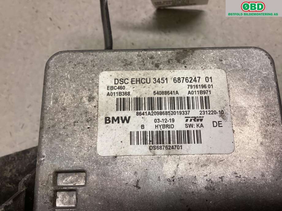 ABS sentral til BMW X3 2017-->> (G01) (G01) (BMW|34 51 5 A36 093|)