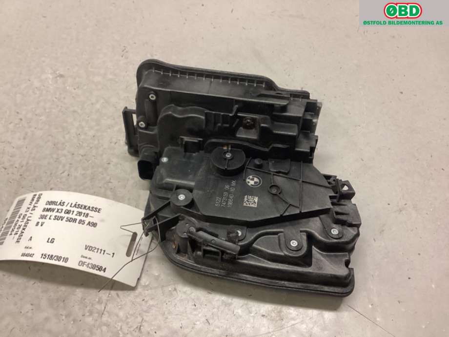 Låsekasse venstre bak til BMW X3 2017-->> (G01) (G01) (BMW|51 22 7 473 159|51 21 8 492 027|)