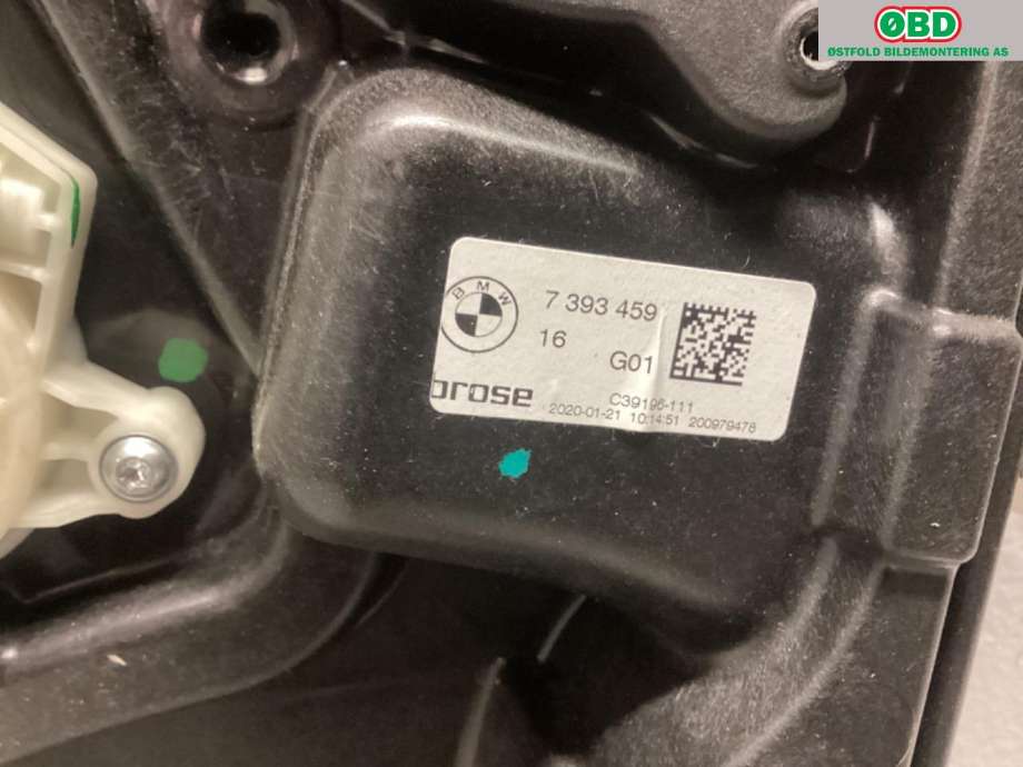 Ruteheis venstre bak til BMW X3 2017-->> (G01) (G01) (BMW|51 35 7 498 149|)