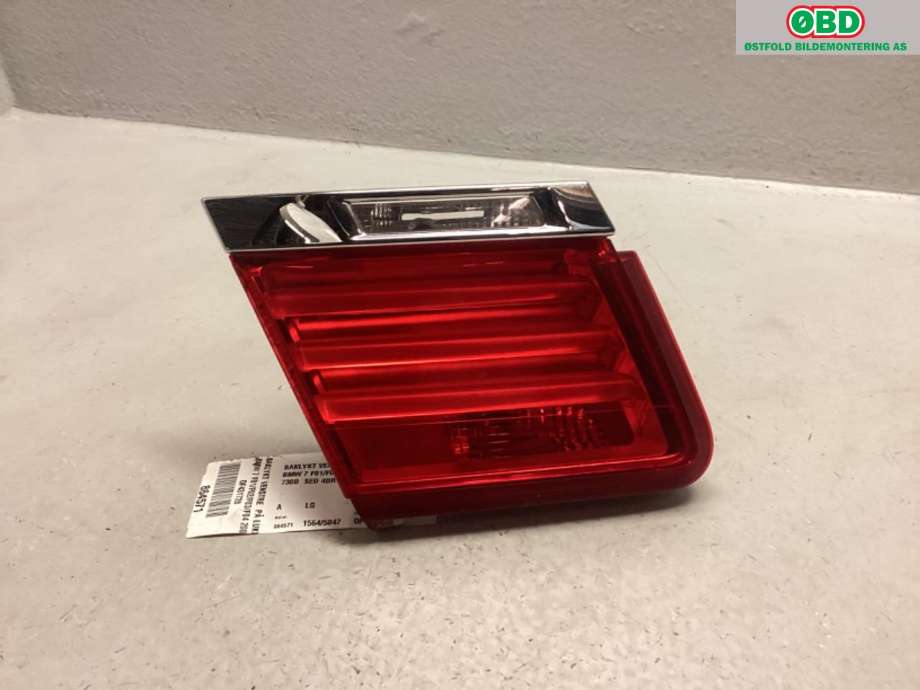 Baklykt venstre indre til BMW 7-Serie 2009-2015 (F01/F02/F03/F04) (F01/F02/F03/F04) (BMW|63 21 7 182 205|)