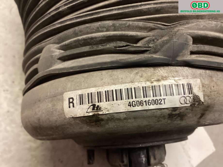 Fjær foran nivå luftpute/belg til Audi A6, Allroad 2012-2014 (Type III, Fase 1) (C7) (C7) (AUDI|4G0 616 002 T|)