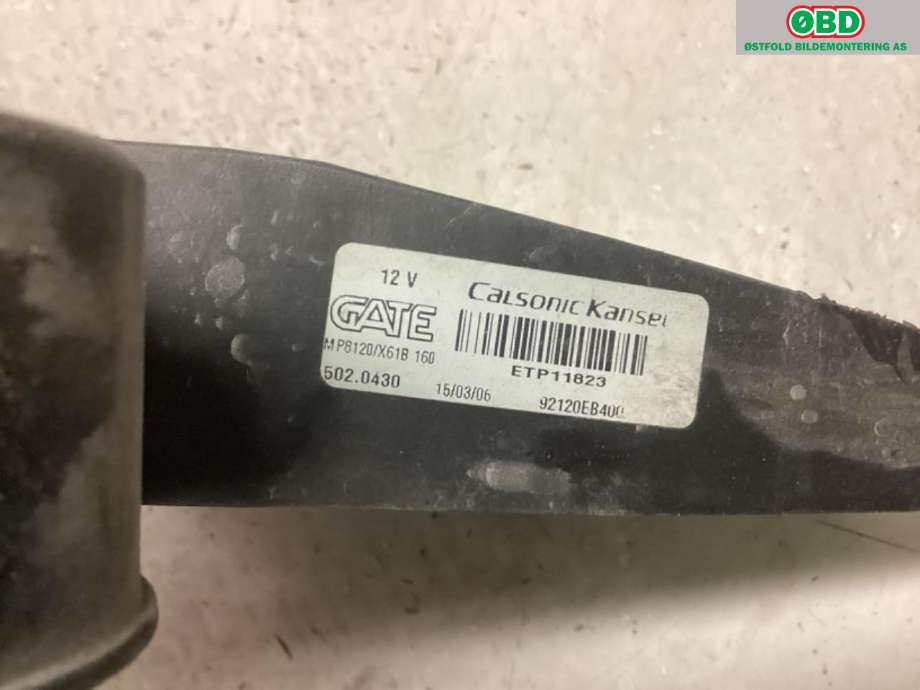 Kjølevifte til Nissan Pathfinder 2005-2010 (Fase 1) (R51) (R51) (NISSAN|92120EB400|)