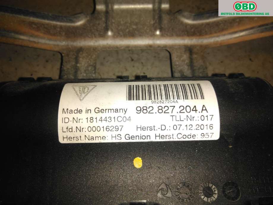 Spoiler bakluke til Porsche Boxster/Cayman 2016-->> (982) (982) (PORSCHE|982 827 204 A|982 827 934|)