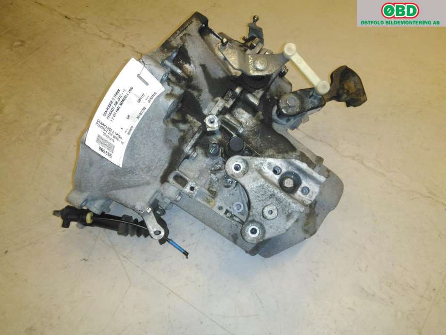 Girkasse manuell til Peugeot 208 2012-2019 (Type I)  (PEUGEOT|96 783 765 80|98 038 462 80|)