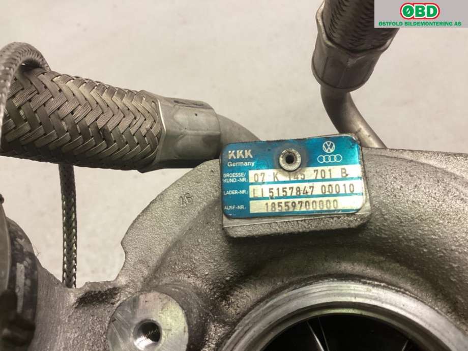 Turbo til Audi TT 2006-2014 (Type II) (AUDI TT RS Coupe 8J 4wd|07K 145 701 B||07K145701B)