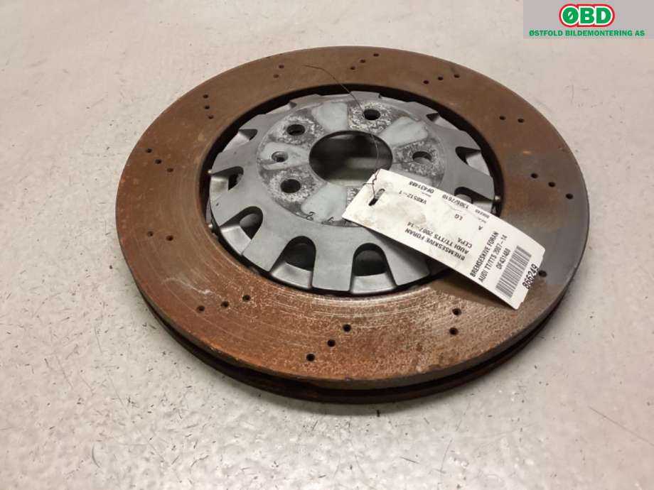 Bremseskive foran til Audi TT 2006-2014 (Type II) (AUDI TT RS Coupe 8J 4wd|8J0 615 301 K|)