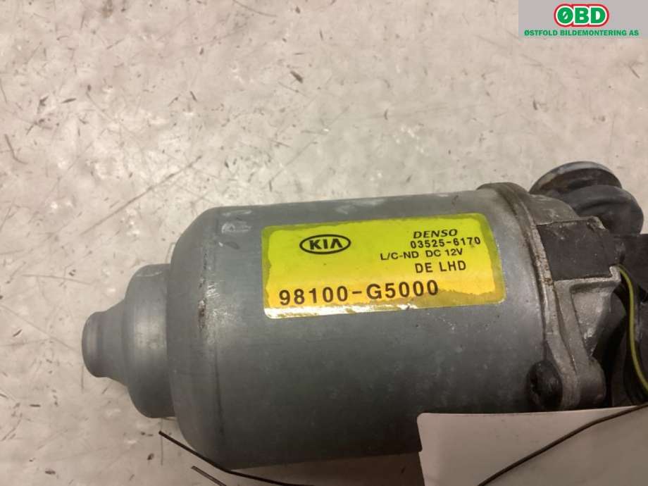 Viskermotor frontrute til Kia Niro 2016-2021 (KIA|98110G5000||98100G5000)