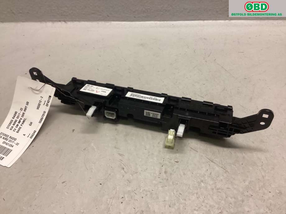 Bilstereo til Kia Niro 2016-2021  (KIA|96540G5300WK|)