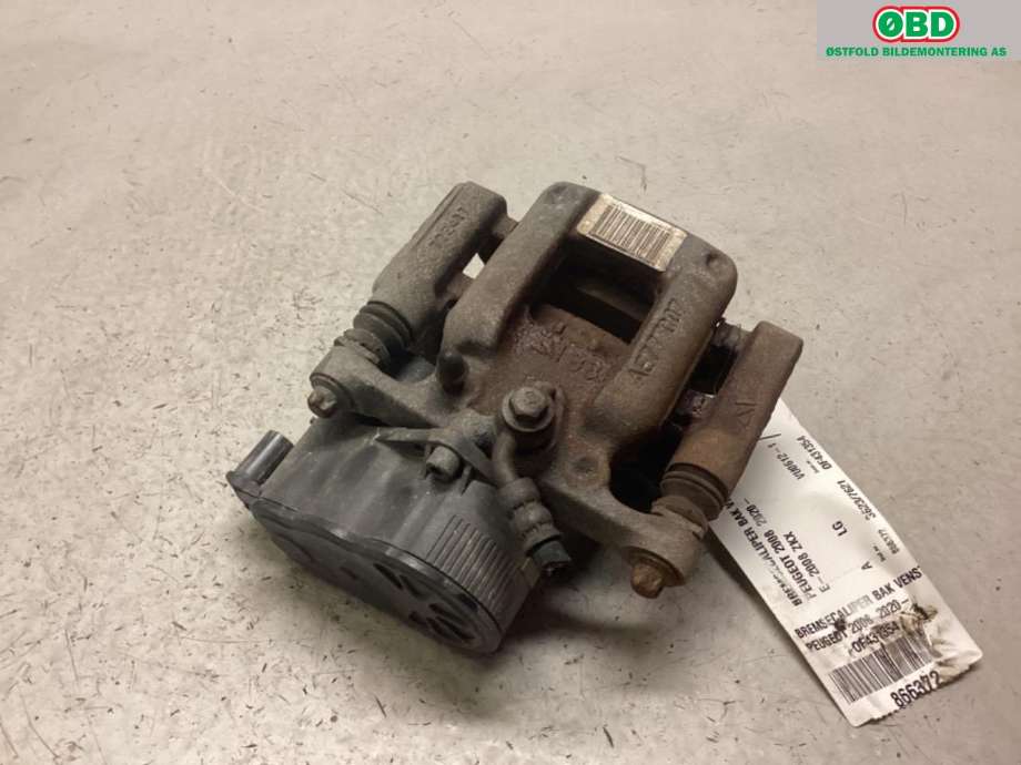 Bremsecaliper venstre bak til Peugeot 2008 2019-->> (Type II)  (PEUGEOT EL|16 089 988 80|)