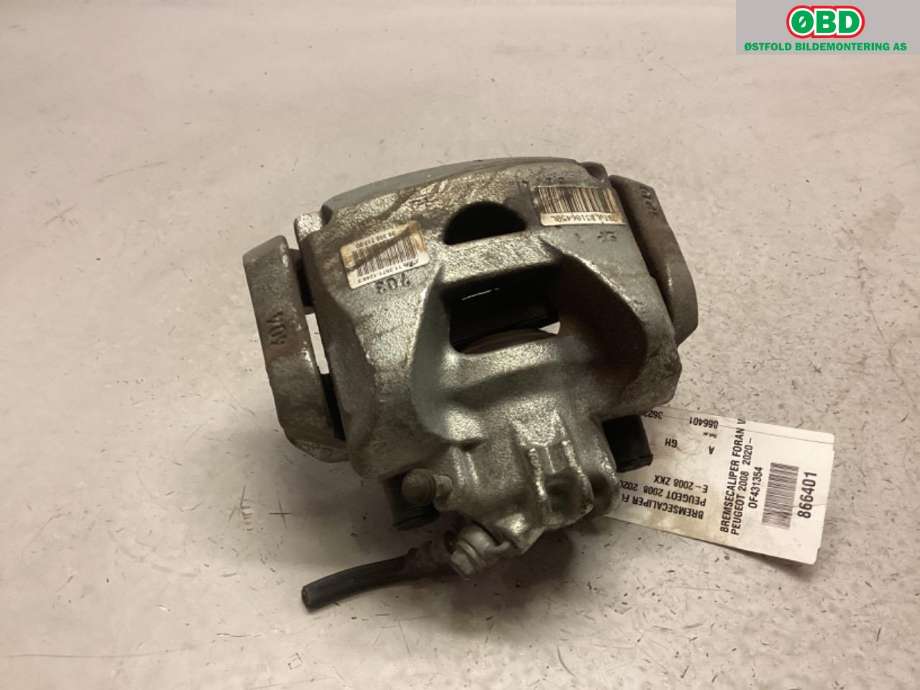 Bremsecaliper venstre foran til Peugeot 2008 2019-->> (Type II)  (PEUGEOT EL|16 480 351 80|)