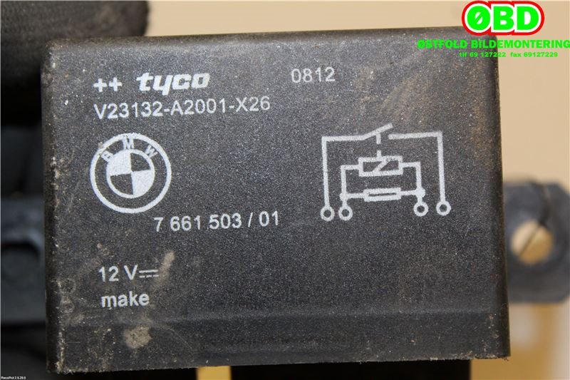 Rele gløde til BMW X5 2007-2013 (E70) (E70) (|766150301)