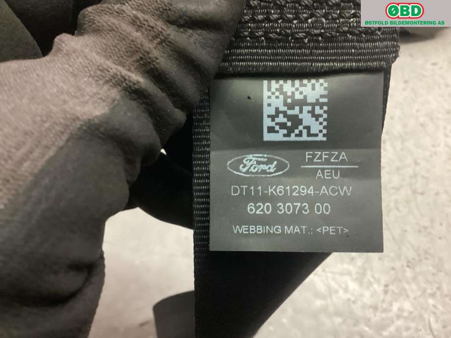 Airbag beltestrammer til Ford Transit Connect 2018-->> Type II, Fase 2  (FORD|2451796||DT11K61294ACW)