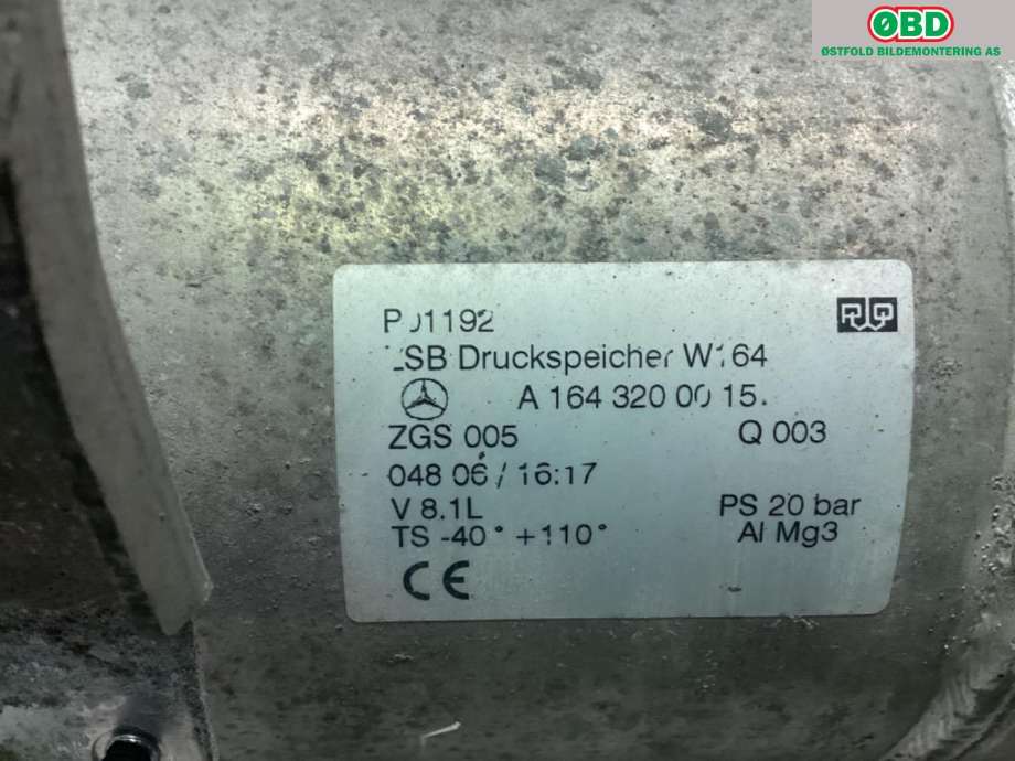 Diverse deler til Mercedes ML 2005-2011 (W164) (W164) (MERCEDES|A 164 320 00 15|)