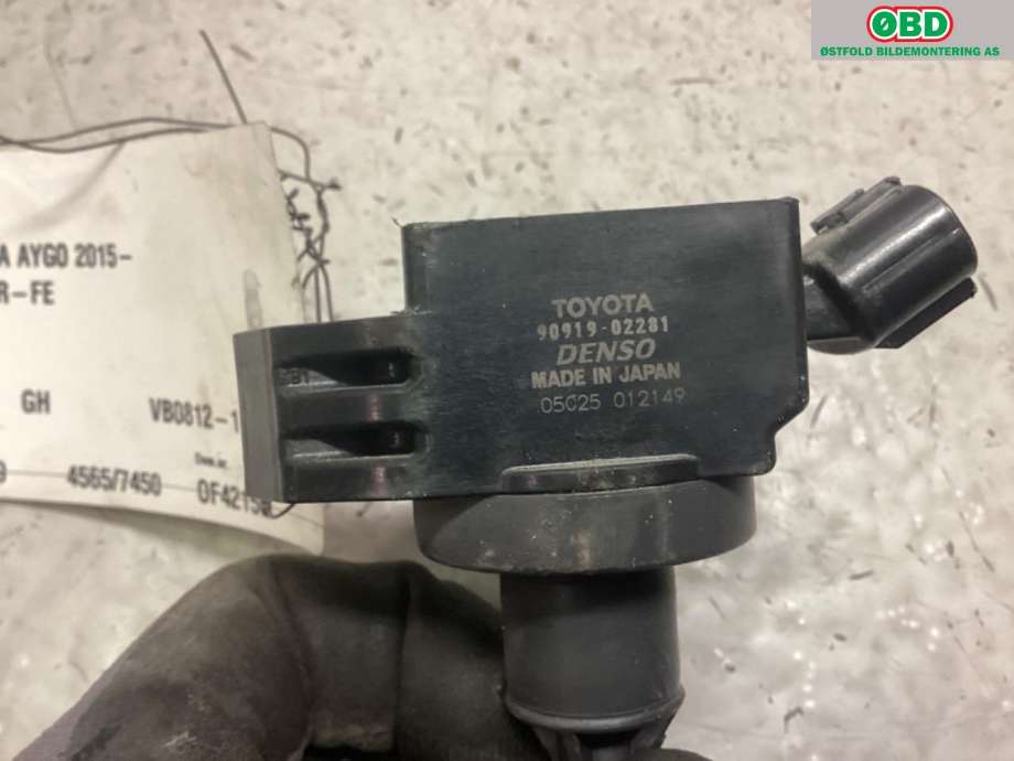 Coil elektronisk til Toyota Aygo 2014-->> (Type II)  (TOYOTA|9091902281|)