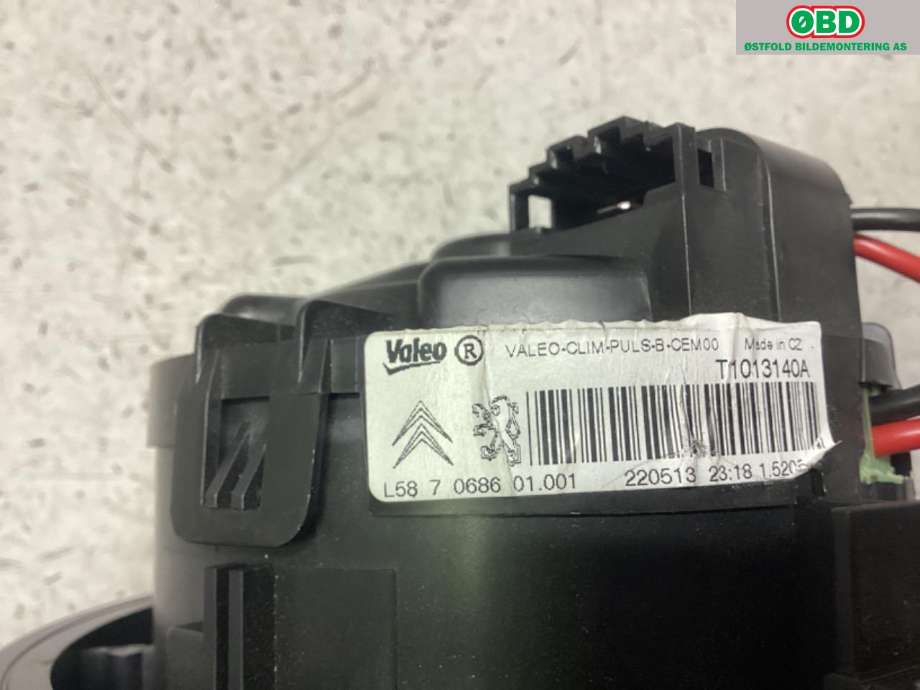 Varmeapparat motor til Peugeot 208 2012-2019 (Type I)  (PEUGEOT|16 081 820 80|)