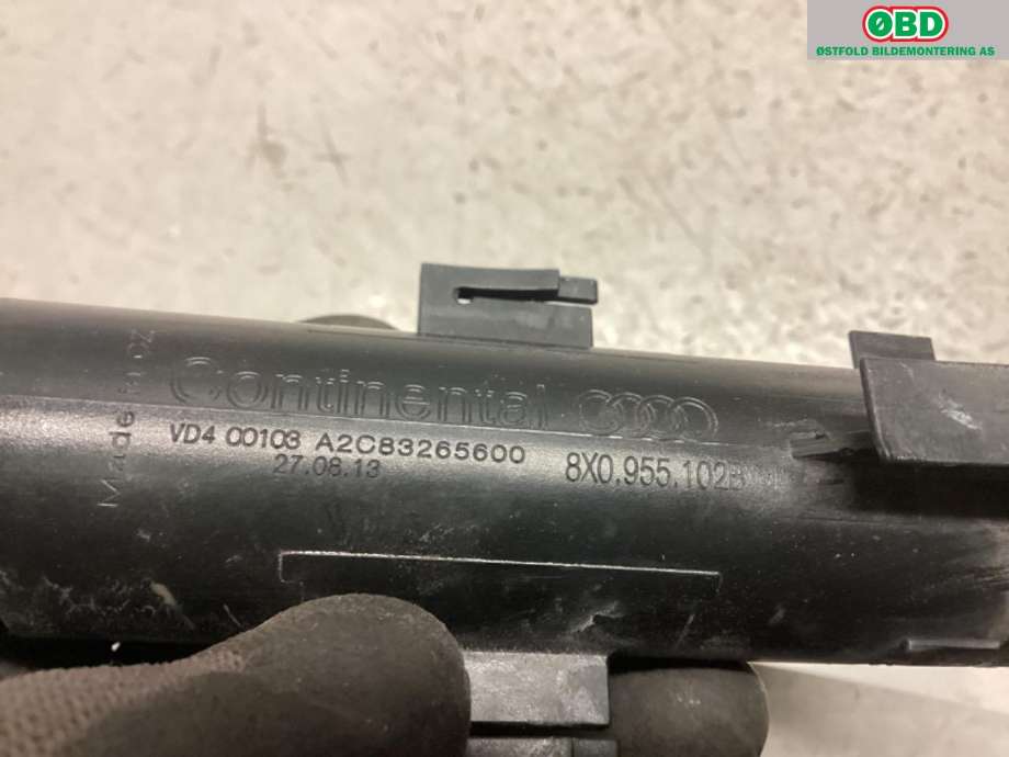 Lyktespylerdyse til Audi A1 2010-2014 (Type I, Fase 1) (AUDI|8X0 955 102 B||8X0955102B)